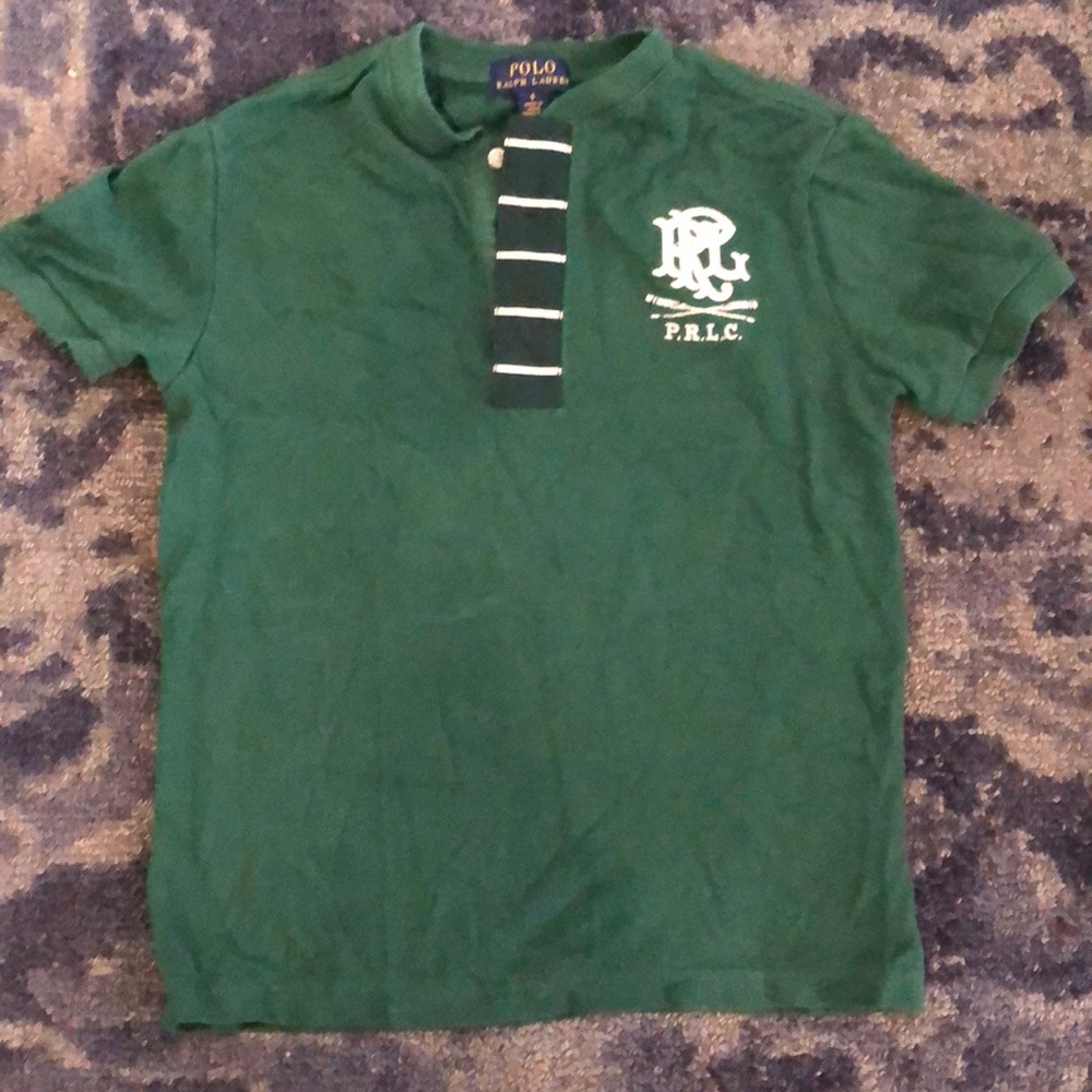 Embroidered Crew Tee with Ribbon Detail